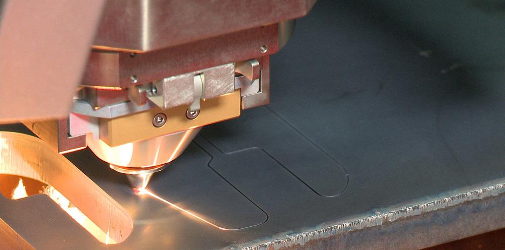 Laser cutting process-Contract Manufacturing Specialists of Indiana